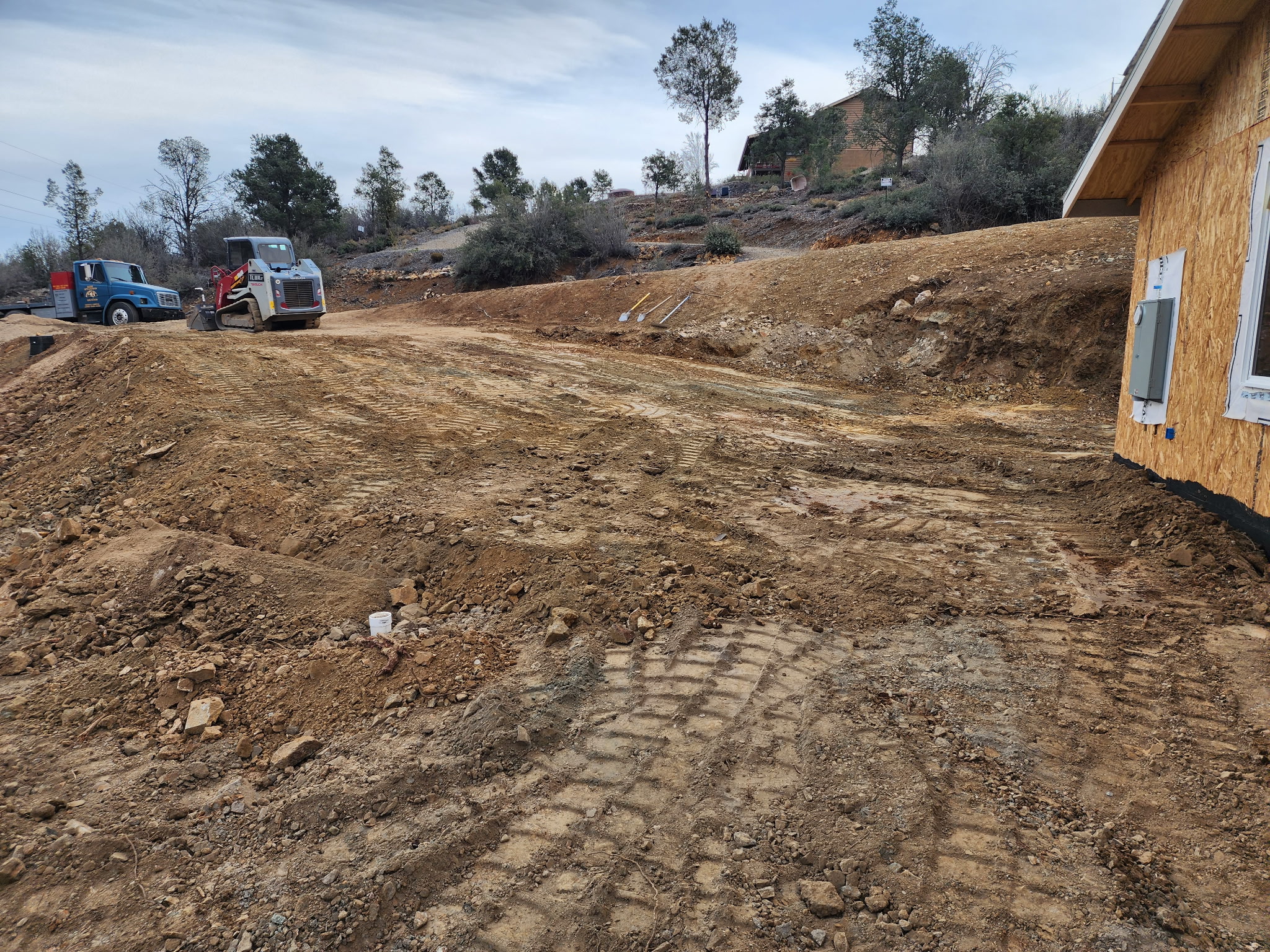 Road and driveway grading